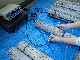 超音波伝播速度測定